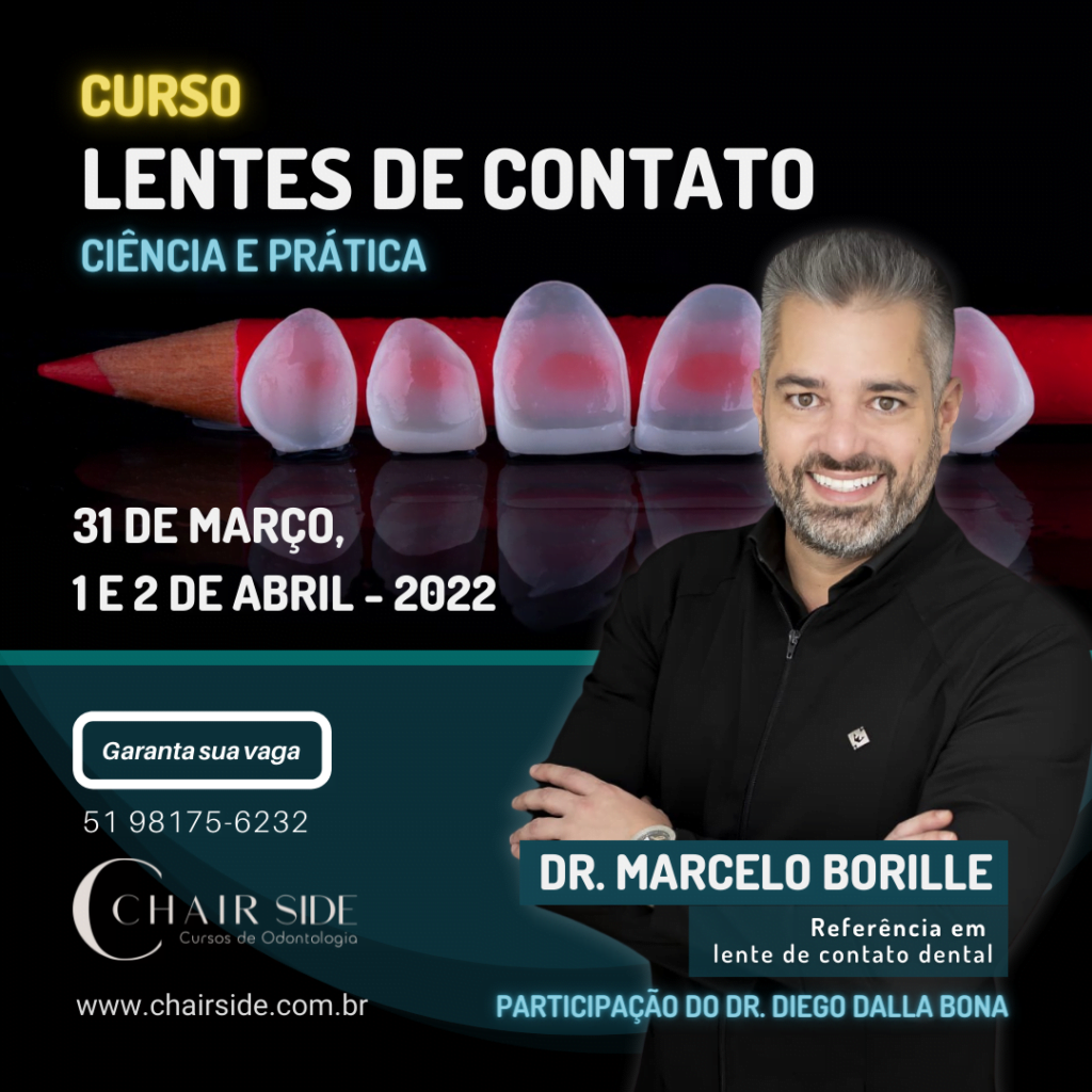 curso de lente de contato dental Dr. Marcelo Borille