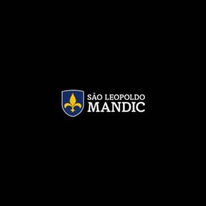 Brasão da Faculdade São Leopoldo Mandic onde o Dr. Marcelo Borille realizou duas especializações em odontologia